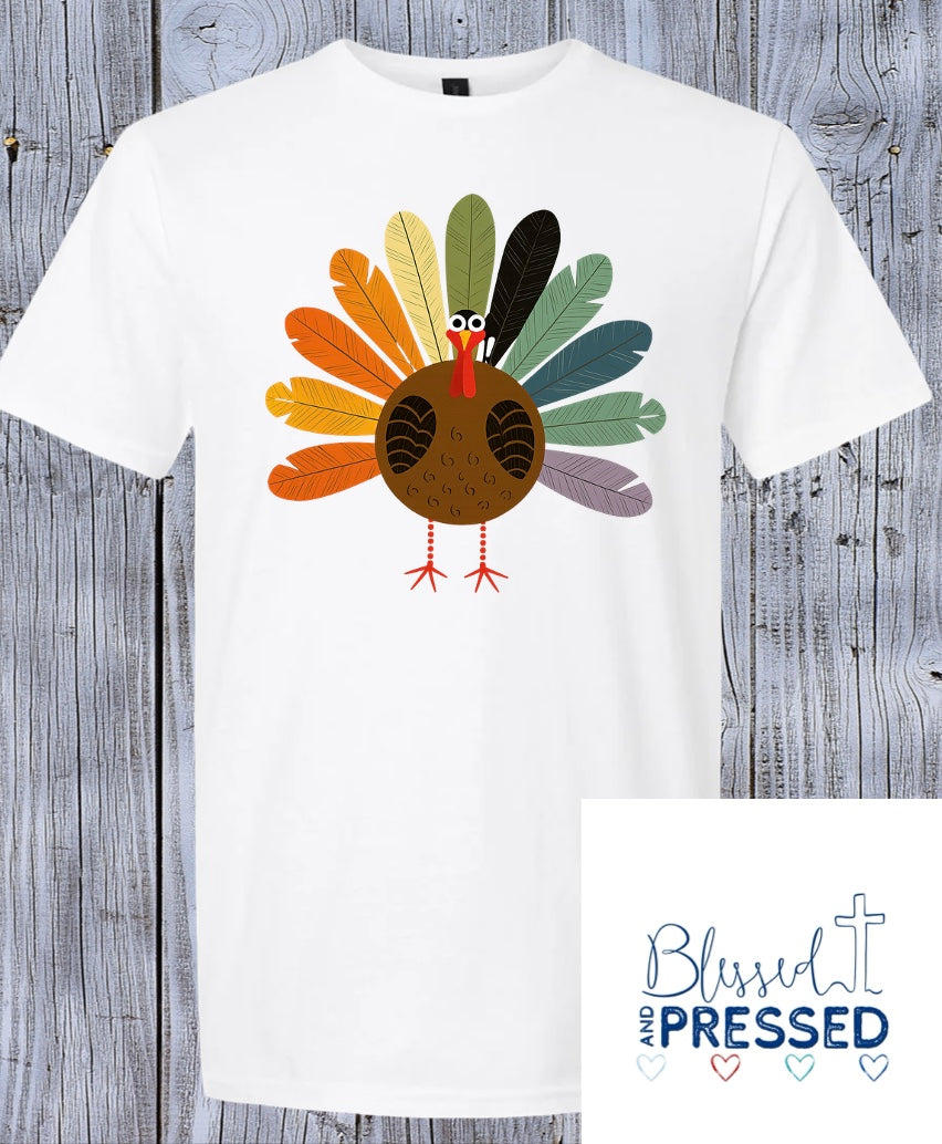 71--Thanksgiving Turkey Shirt
