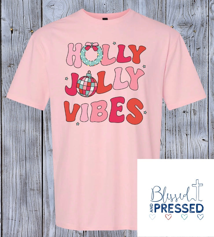 49- Holly Jolly Vibes T-Shirt