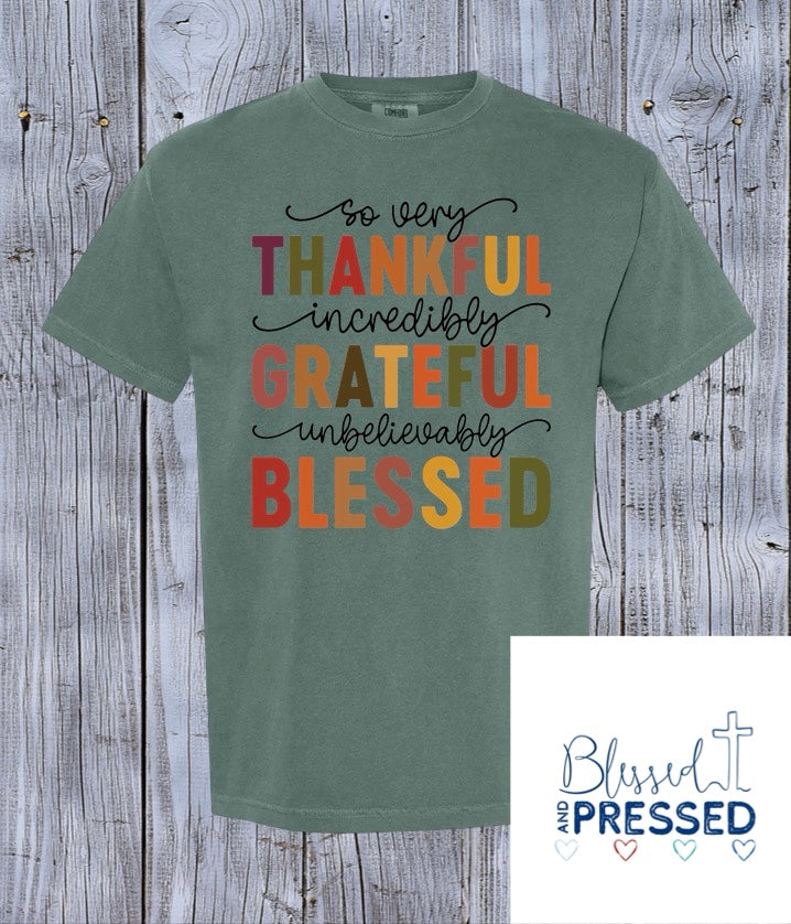 75-So Very Thankful T-Shirt