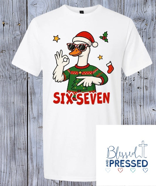 25- "6/7" Christmas Goose