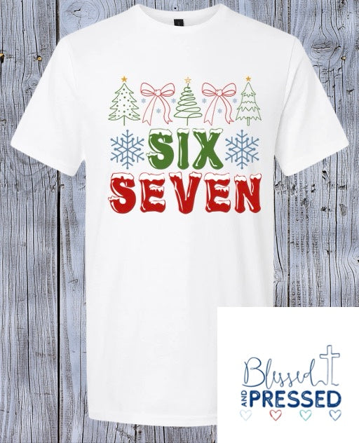 28 - "6/7" SnowTrees T-Shirt