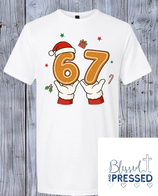30 - "6/7" Christmas Cookies T-Shirt