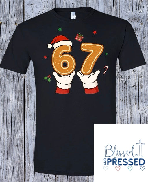30 - "6/7" Christmas Cookies T-Shirt