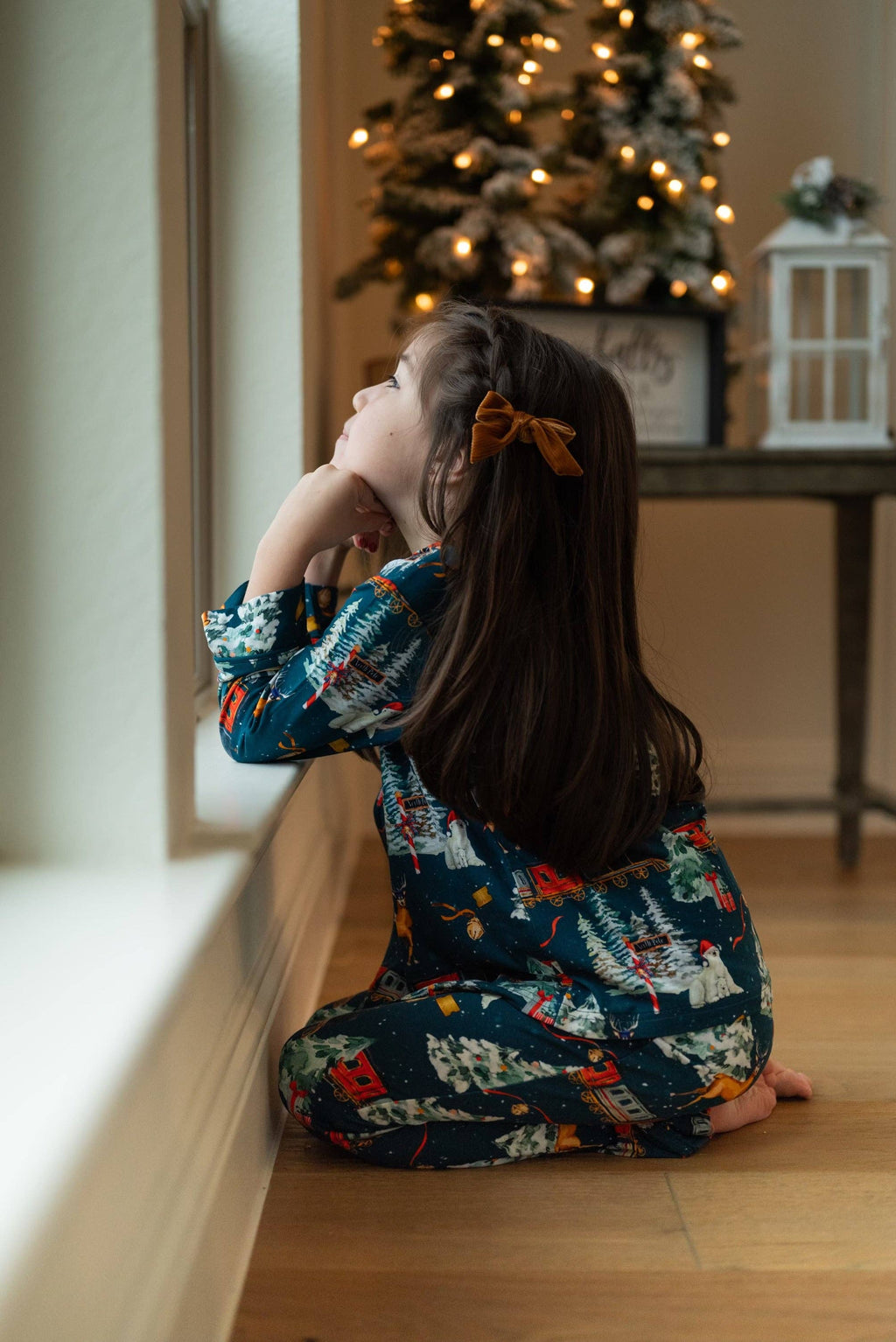 North Pole Express Traditional Button-Downs: 7Y